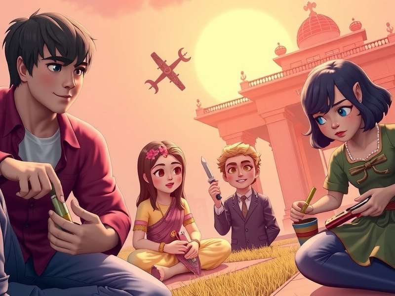 Modern School Classroom